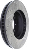 StopTech Slotted & Drilled Sport Brake Rotor 127.67072R