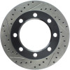 StopTech Slotted & Drilled Sport Brake Rotor 127.65012R