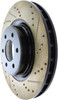 StopTech Slotted & Drilled Sport Brake Rotor 127.63036L