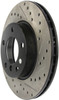 No Longer Available - StopTech Slotted & Drilled Sport Brake Rotor 127.34029L
