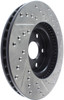 StopTech 03-08 Pontiac Vibe / 05-09 Scion tc Right Front Slotted & Drilled Rotor