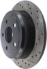 StopTech Power Slot 07-13 Jeep Wrangler Rear Left Drilled & Slotted Rotor