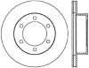 No Longer Available - StopTech Power Slot 95-04 Toyota Tacoma / 11/95-02 4Runner Front Right Cryo Slotted Rotor
