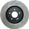 StopTech Power Slot 10-13 Hyundai Genesis Coupe Track & R-Spec Front Right Drilled Rotor