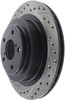 StopTech 06-07 Subaru Impreza WRX (Exc STi) Slotted & Drilled Right Rear Rotor