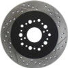 StopTech Power Slot 93-97 Lexus GS Series/95-00 LS400/92-00 SC400 Rear Left Drilled & Slotted Rotor