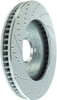 StopTech Select Sport 98-02 Chevrolet Camaro / Pontiac Firebird Slotted and Drilled Left Front Rotor