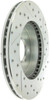 StopTech Select Sport 90-01 Acura Integra (exc. Type R) Slotted and Drilled Right Front Rotor