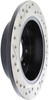 StopTech 90-96 Acura Integra / 97-01 Integra (Exc. Type R) Slotted & Drilled Left Rear Rotor