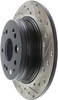 StopTech 04-08 Acura TL / 03-09 Honda Element Slotted & Drilled Left Rear Rotor