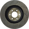 StopTech 92-02 Dodge Viper Drilled Front Left Cryo Rotor