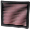 K&N Replacement Panel Air Filter for 13-14 Dodge Ram 2500/3500/4500/5500 6.7L L6 Diesel
