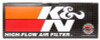 K&N Custom Air Filter Round 9in OD x 8in ID x 2.87in H
