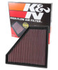 K&N Replacement Panel Air Filter 12.313in OS L x 10.313in OS W x 1.188in H for 13-14 Cadillac ATS