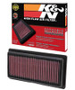 K&N Replacement Panel Air Filter 12-14 Nissan Versa 1.6L 1.031in H x 9.125in OS L x 4in OS W