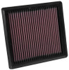 K&N 2015 Volkswagen Golf VII L4-1.6L F/I Replacement Drop In Air Filter