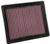K&N 14-17 Opel Vivaro B L4-1.6L DSL Replacement Drop In Air Filter