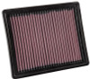 K&N 14-17 Opel Vivaro B L4-1.6L DSL Replacement Drop In Air Filter