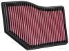 K&N 2019 Mercedes Benz A220 L4-2.0L DSL Turbo Replacement Drop In Air Filter