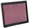 K&N 17-19 SsanYong Rexton L4-2.2L DSL Replacement Drop In Air Filter