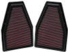 K&N Replacement Air Filter 12-13 Porsche 911 3.4L / 12 911 3.8L / 13 911 3.6L / 13 911 Carrera 3.8L