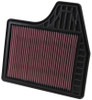 K&N Replacement Filter 11.438in O/S Length x 11.375in O/S Width x 1in H for 13 Nissan Altima 2.5L