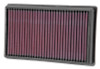 K&N Replacement Air Filter Peugeot / Citroen - 10.875in O/S L x 6.563in O/S W x 1.625in H