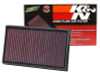 K&N Replacement Air Filter 12-13 VW Golf VII 1.6L/2.0L DSL / 13 Audi A3 1.6L/2.0L DSL/13 A3 1.8L F/I