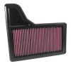 K&N Replacement Panel Air Filter for 2015 Ford Mustang 2.3L L4/3.7L V6/5.0L V8