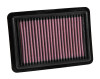 K&N Replacement Panel Air Filter for 2015 Honda Fit 1.5L L4