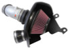 K&N 12 Honda Civic Si 2.4L L4 Silver Typhoon Intake