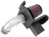 K&N 69 Series Typhoon Performance Intake Kit - Silver for 13-14 Nissan Altima 2.5L L4