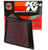 K&N 08 Ford Fiesta 1.25L-L4 Drop In Air Filter