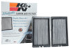 K&N 2018 Jeep Wrangler JL 2.0L/3.6L Cabin Air Filter - 2 Per Box