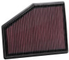 K&N 15-18 BMW 740I L4-3.0L F/I Replacement Drop In Air Filter
