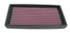 K&N 98-04 Ford Focus / 02-04 Focus SVT Drop In Air Filter