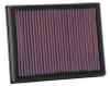 K&N 16-17 Ford Ranger 2.2L/3.2L DSL Drop In Air Filter