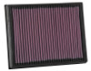 K&N 16-17 Ford Ranger 2.2L/3.2L DSL Drop In Air Filter