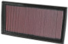 K&N 08 Mercedes Benz CLK63 AMG 6.3L Drop In Air Filter
