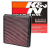 K&N 07-10 Toyota Tundra/Sequoia/Land Cruiser Drop In Air Filter