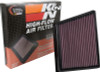 K&N 2015 Jaguar F-Pace V6-3.0L F/I Left Side Replacement Drop In Air Filter