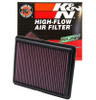 K&N 08 Honda Accord 3.5L V6 Drop In Air Filter