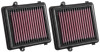 K&N 16-17 Honda CRF1000L Africa Twin 998 Replacement Drop In Air Filter (2 Per Box)