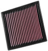 K&N 2017 Chevrolet Silverado 2500HD V8-6.6L DSL Replacement Drop In Air Filter