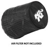 K&N Black Drycharger Rectangle Straight Air Filter Wrap - Black