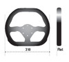 Sparco Steering Wheel 310X260 Suede Black