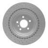 R1 13-13 Mercedes-Benz GL550 Rear Drilled GeoSPEC Coated Rotor