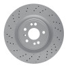 R1 12-19 Mercedes-Benz GLE400 Front Drilled GeoSPEC Coated Rotor
