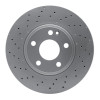 R1 12-17 Mercedes-Benz GLA200 (Mexico) Front Drilled GeoSPEC Coated Rotor