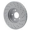 R1 12-17 Mercedes-Benz GLA200 (Mexico) Front Drilled GeoSPEC Coated Rotor